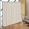 Polyester Fabric Carbon Steel Room Divider with Wheels & Privacy Curtain